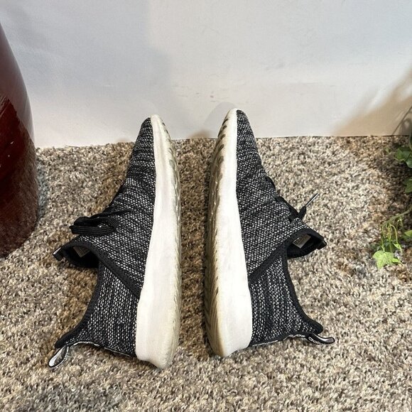 Adidas Womens Cloudfoam Pure DB0694 Black Running Shoes Sneakers Size US 8 - Picture 5 of 7